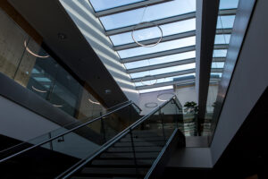 Licht, dach, Gebäude KPS